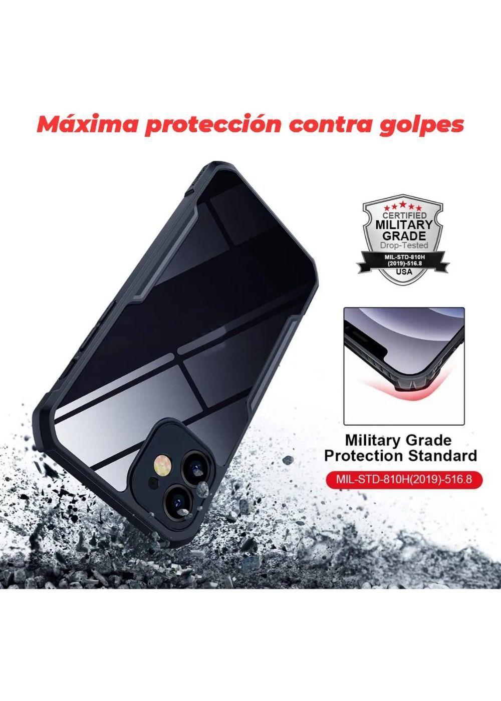 Carcasa Para iPhone 12 Antigolpes Militar Grade Con Anillo-5