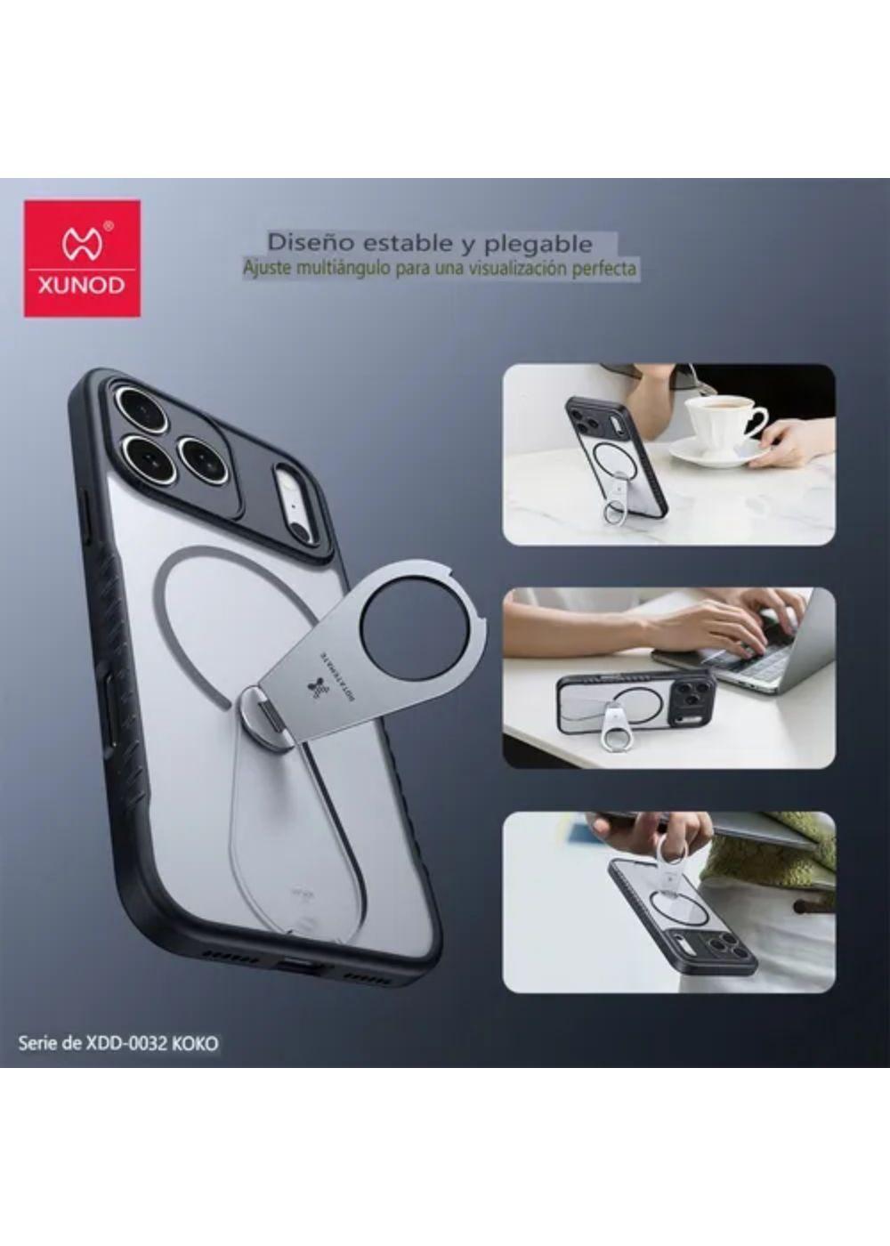 Carcasa Para iPhone 17 Pro Militar Magnetica Con Anillo-5