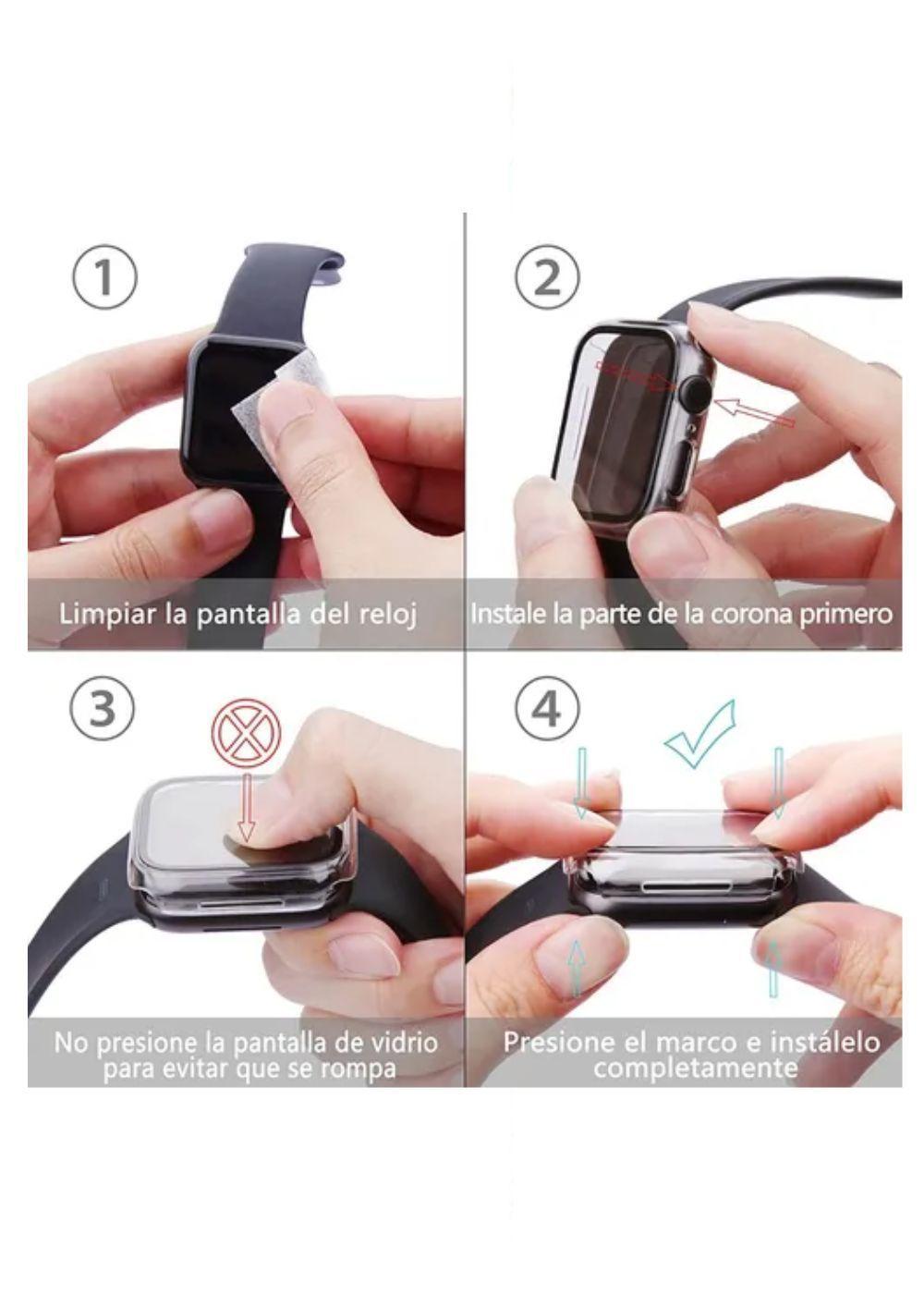 Carcasa Para Apple Watch Series Con Vidrio Templado 9h - 46mm-4