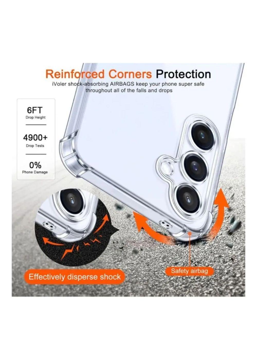 Carcasa Para Samsung S25 Ultra Transparente Antigolpes Reforzada-2