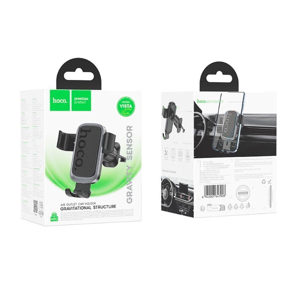Soporte De Auto Para Telefono Rejilla Ventilación 360° Hoco-3
