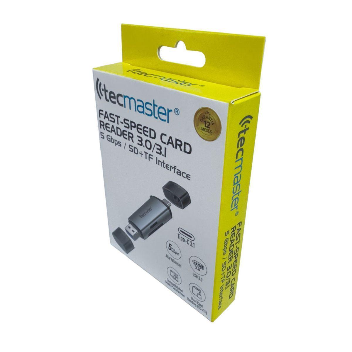 Lector De Memoria Microsd Y Sd Usb 3.0 Fast Data Windows Mac-2
