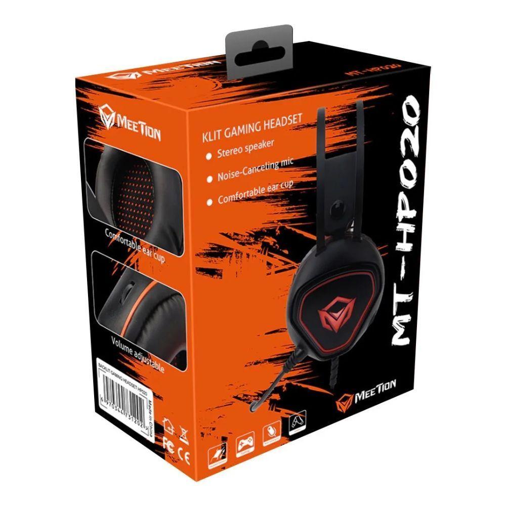 Audifonos Gamer Sonido Estereo Reduccion De Ruido Hp020-1