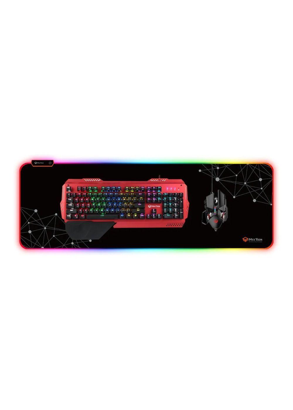 Mousepad Gamer Retroiluminado Rgb Antideslizante Meetion-7
