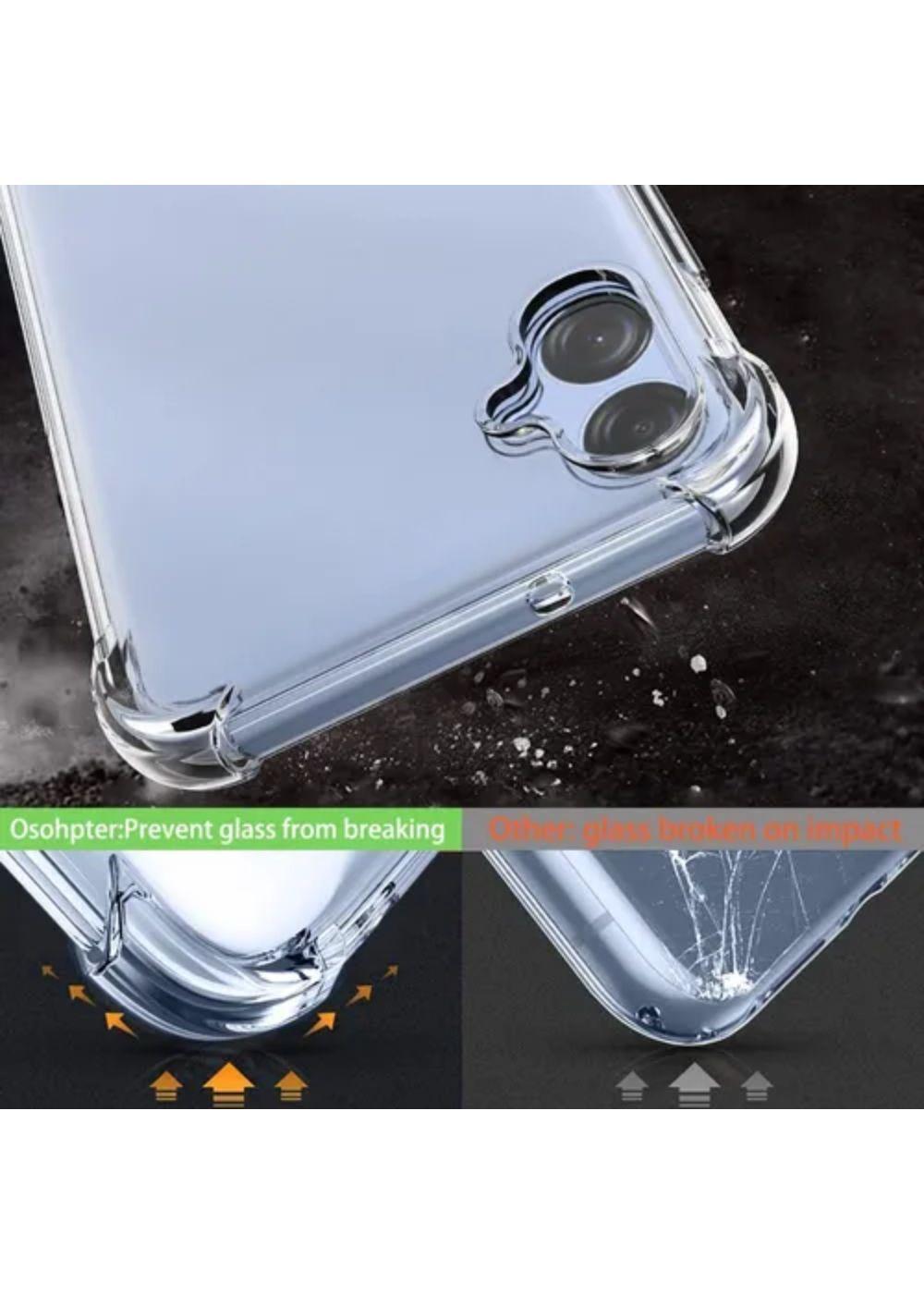 Carcasa Para Samsung A04 4g Transparente Antigolpe Reforzada-5