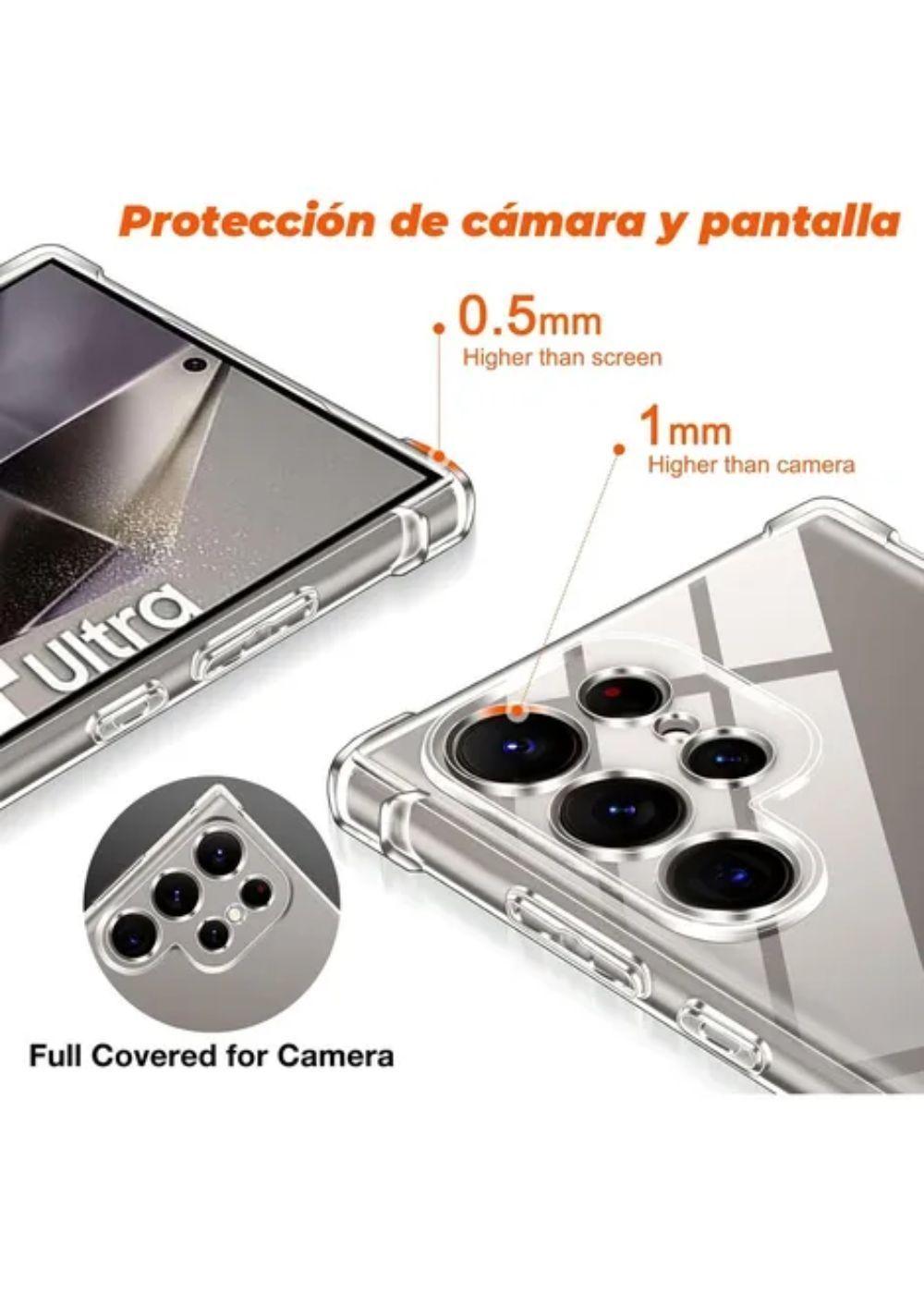 Carcasa Para Samsung S24 Ultra Antigolpes Transparente-2