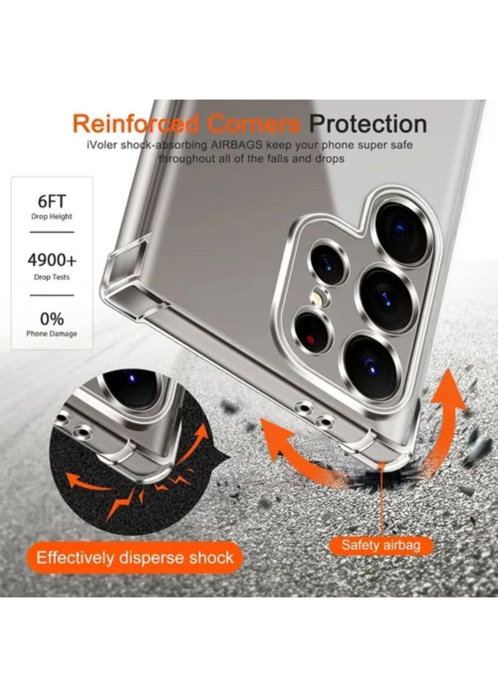 Carcasa Para Samsung S24 Ultra Antigolpes Transparente-3