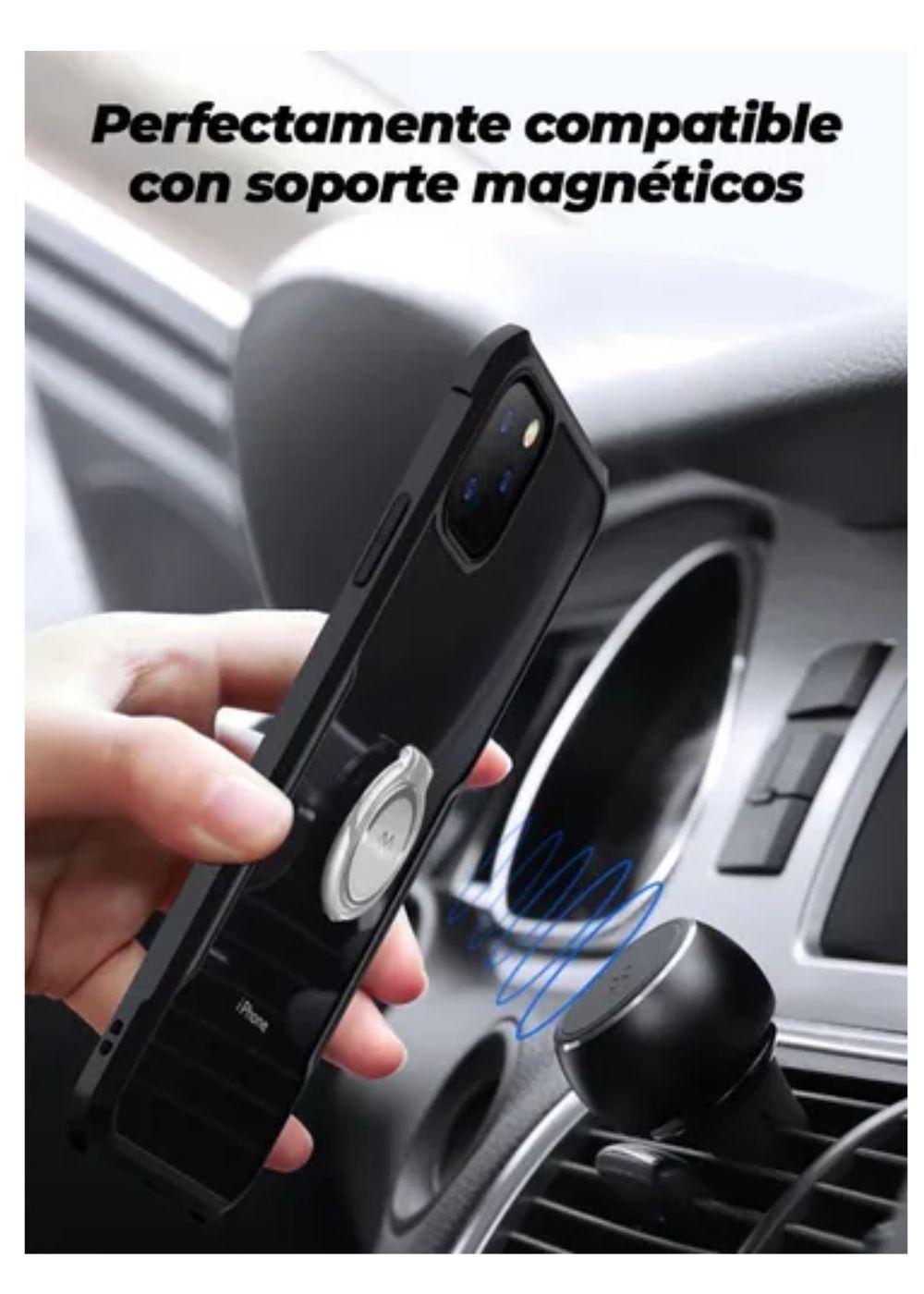 Carcasa Para iPhone 12 Pro Militar Grade X Con Anillo Magnetica-3