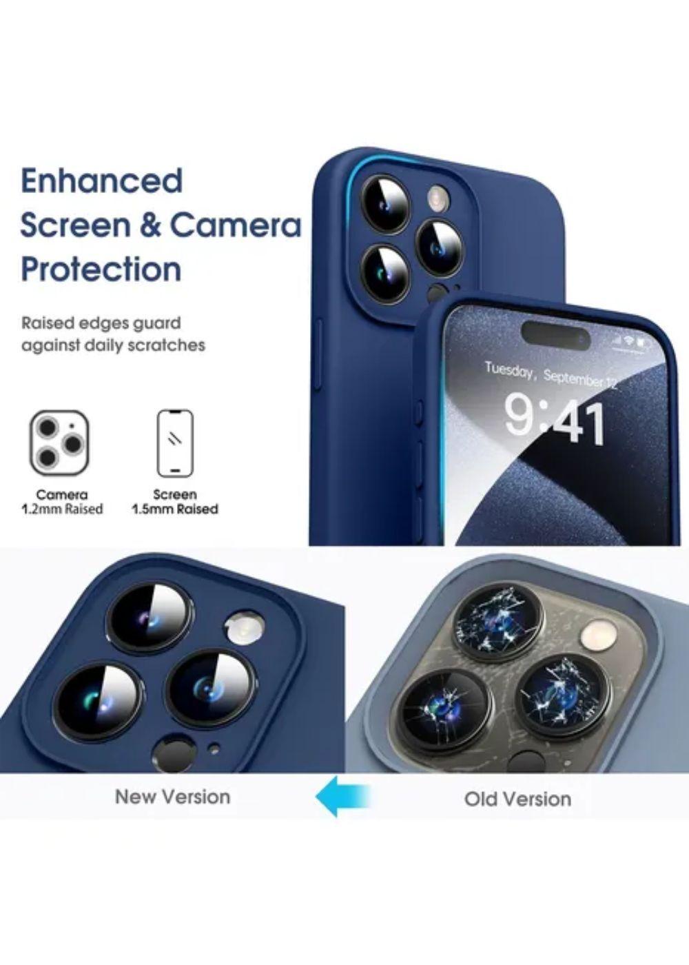 Carcasas Para iPhone 15 Pro Silicona Slim Full Protection-4
