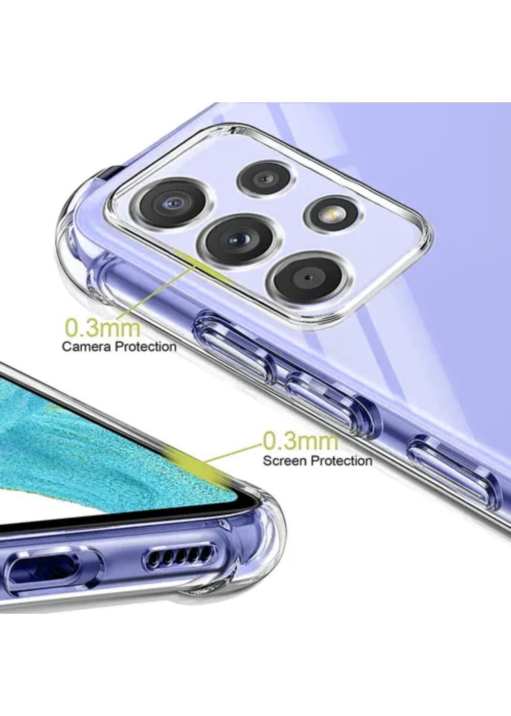Carcasa Para Samsung A33 5g Antigolpe Transparente Reforzada-2
