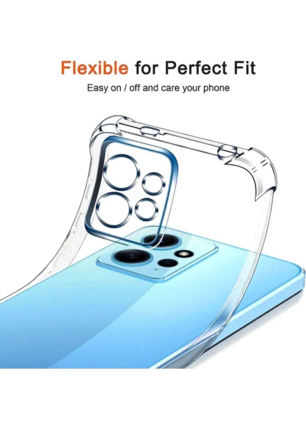 Carcasa Para Xiaomi Redmi Note 12 4g Transparente Reforzada-2