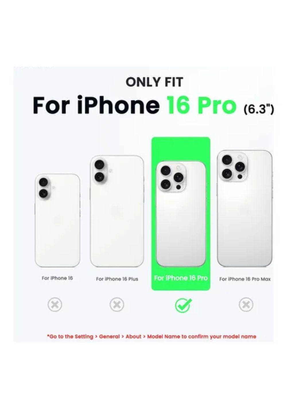 Carcasa Para iPhone 16 Pro Silicona Suave Antigolpe Camara Cover-1