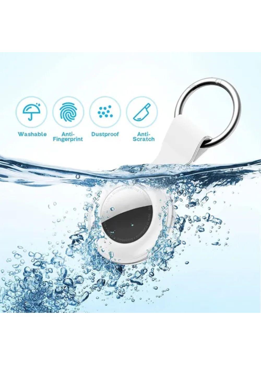Funda Para Airtag Silicona Premium Antigolpes Con Llavero-2