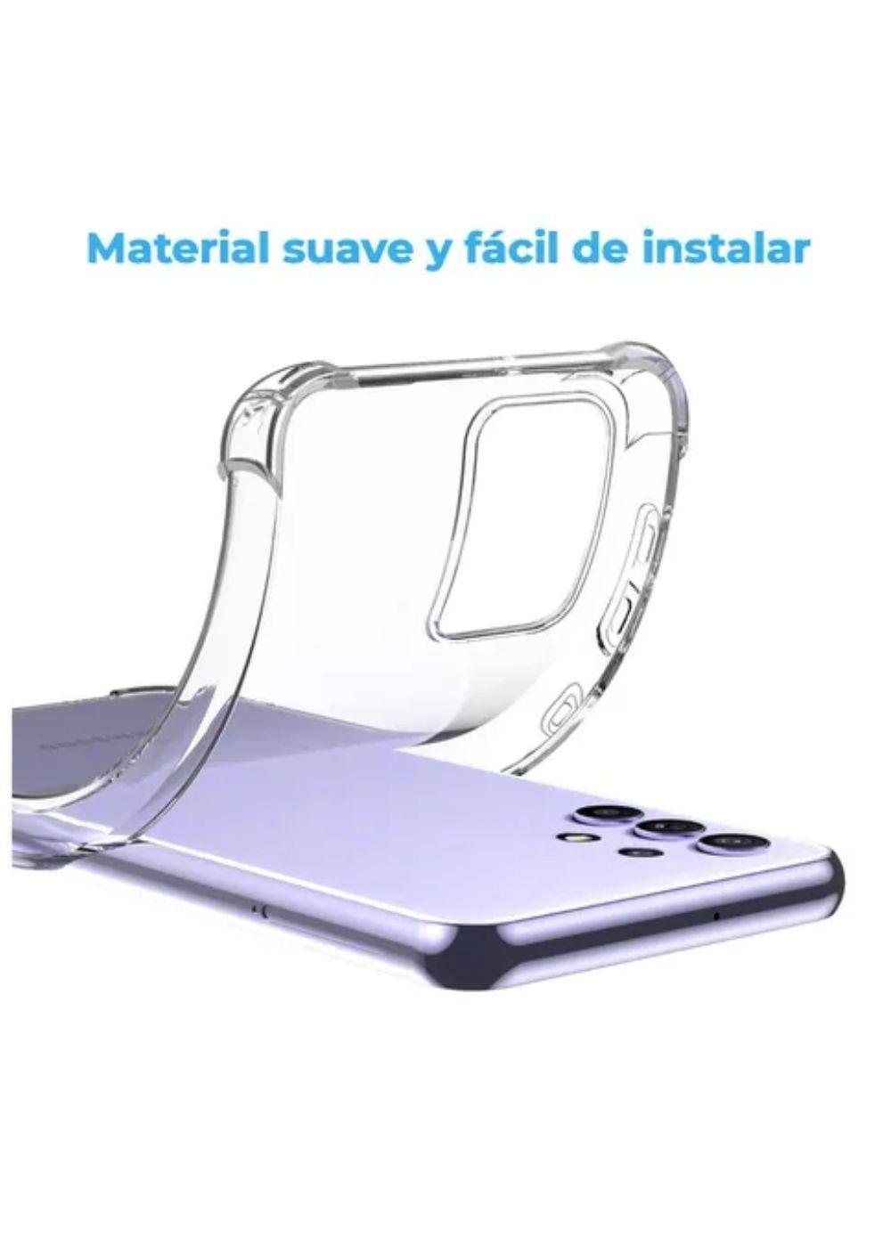 Carcasa Para Samsung A72 Transparente Antigolpes Reforzada-3