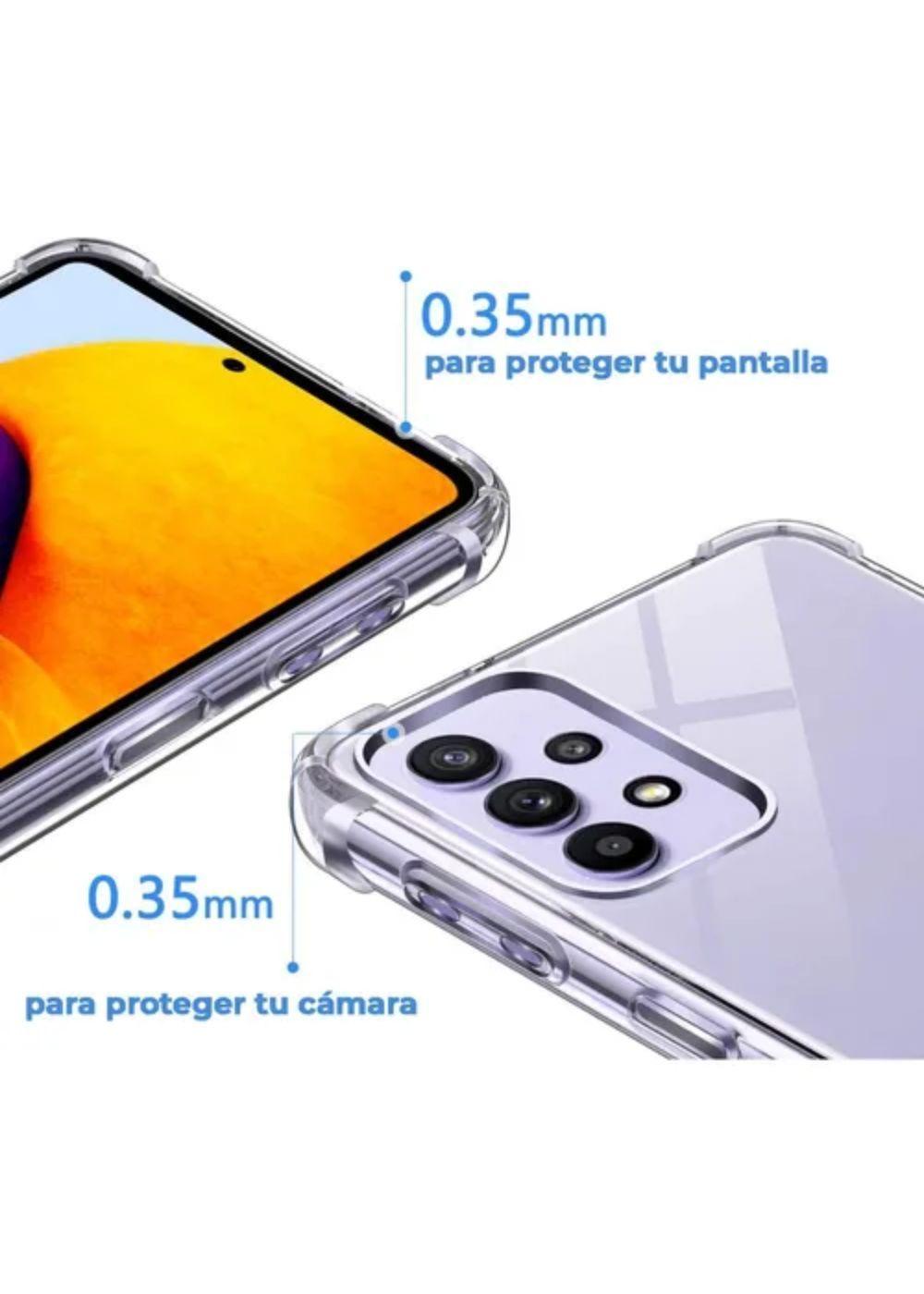 Carcasa Para Samsung A72 Transparente Antigolpes Reforzada-4