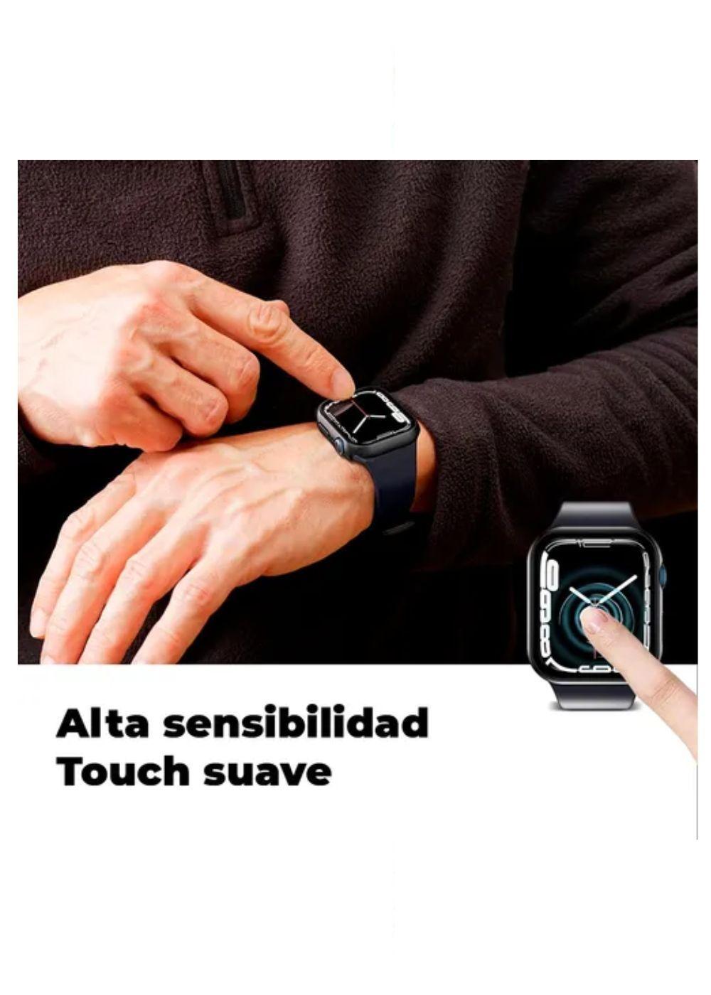 Carcasa Para Apple Watch Serie 9 Con Vidrio Templado Premium-1