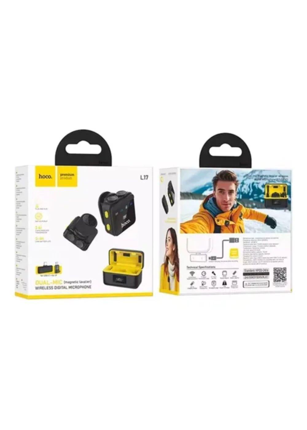 Microfono Inalambrico Magnetico Dual Para iPhone Y Tipo C-3