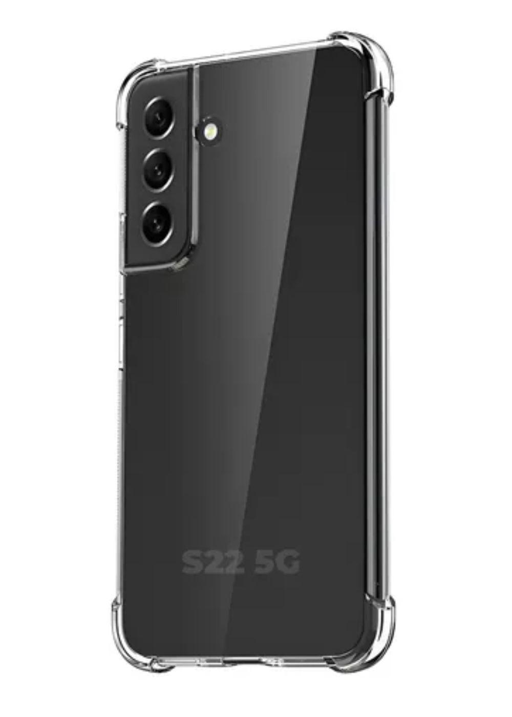 Carcasa Para Samsung S22 5g Transparente Antigolpe Reforzada-0
