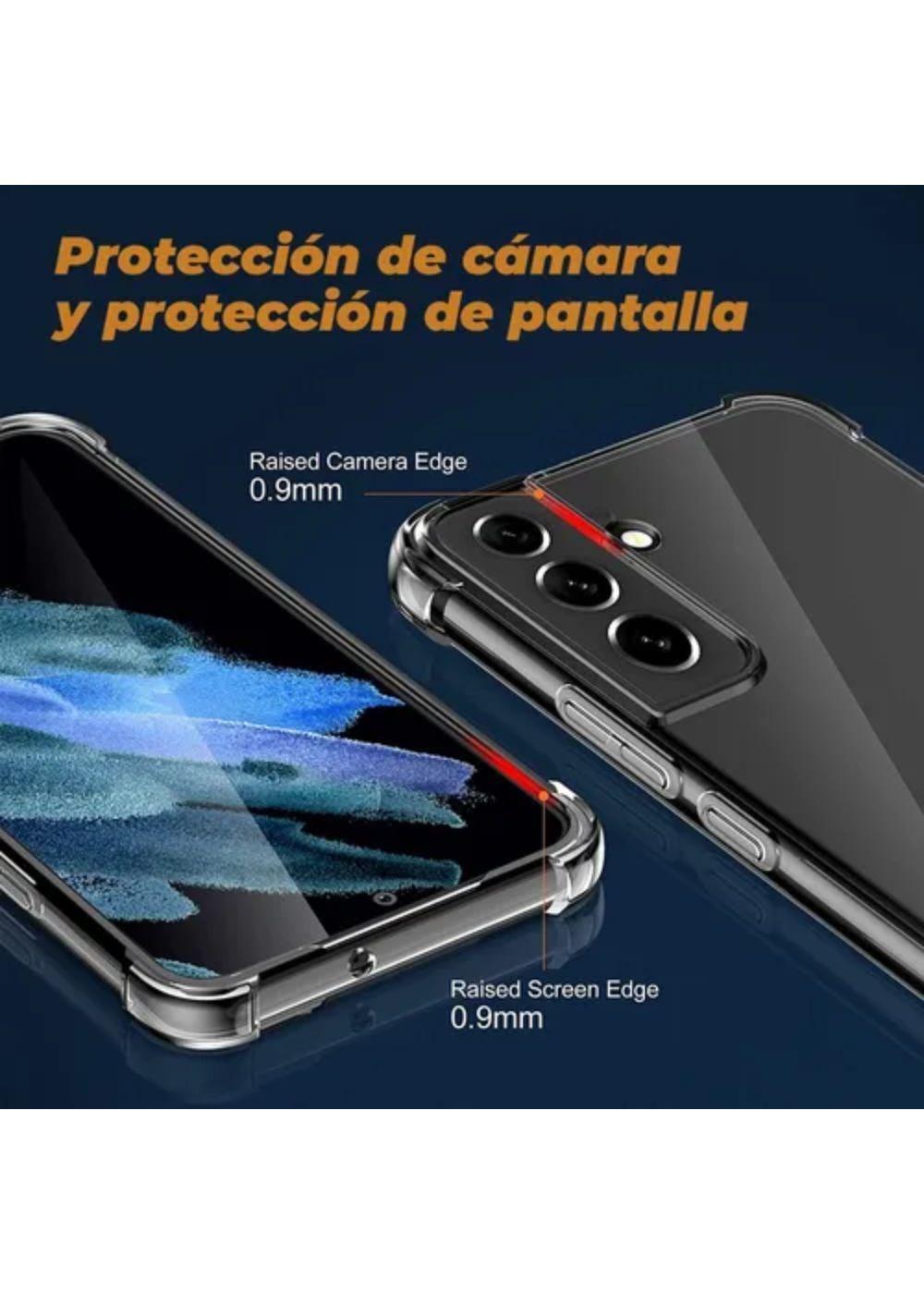 Carcasa Para Samsung S22 5g Transparente Antigolpe Reforzada-3