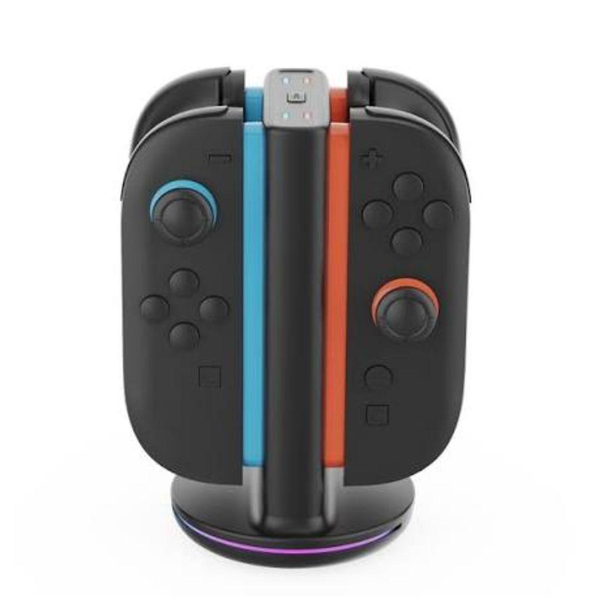Soporte Dock De Carga Rgb Para Controles Ns2 Ipega-5