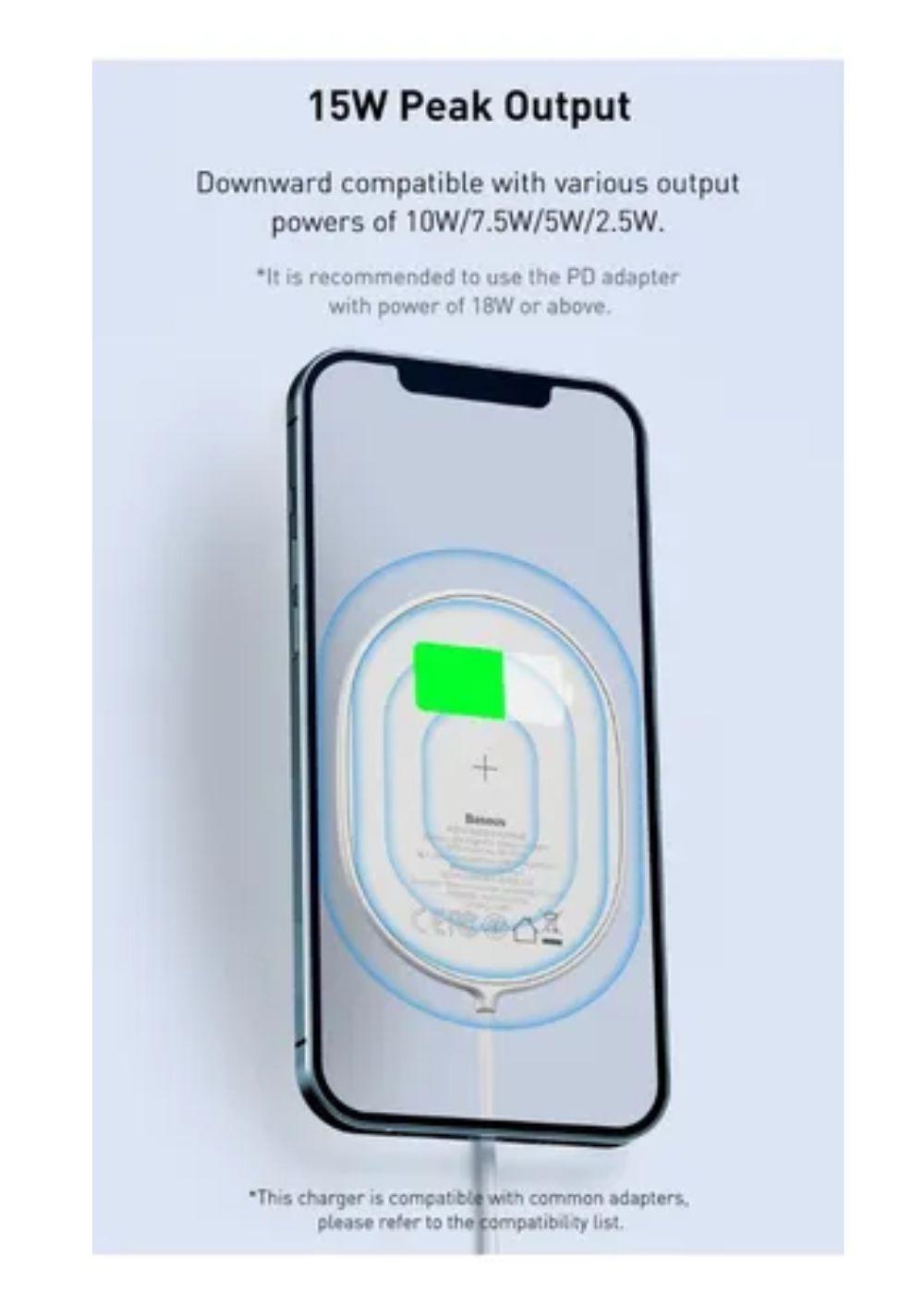 Cargador Magnetico Carga Rapida 15w Para iPhone Baseus-5