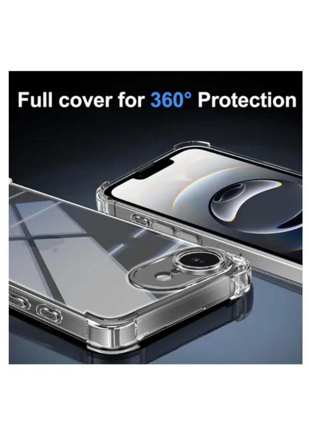 Carcasa Para iPhone 16e Transparente Antigolpes Reforzada-3