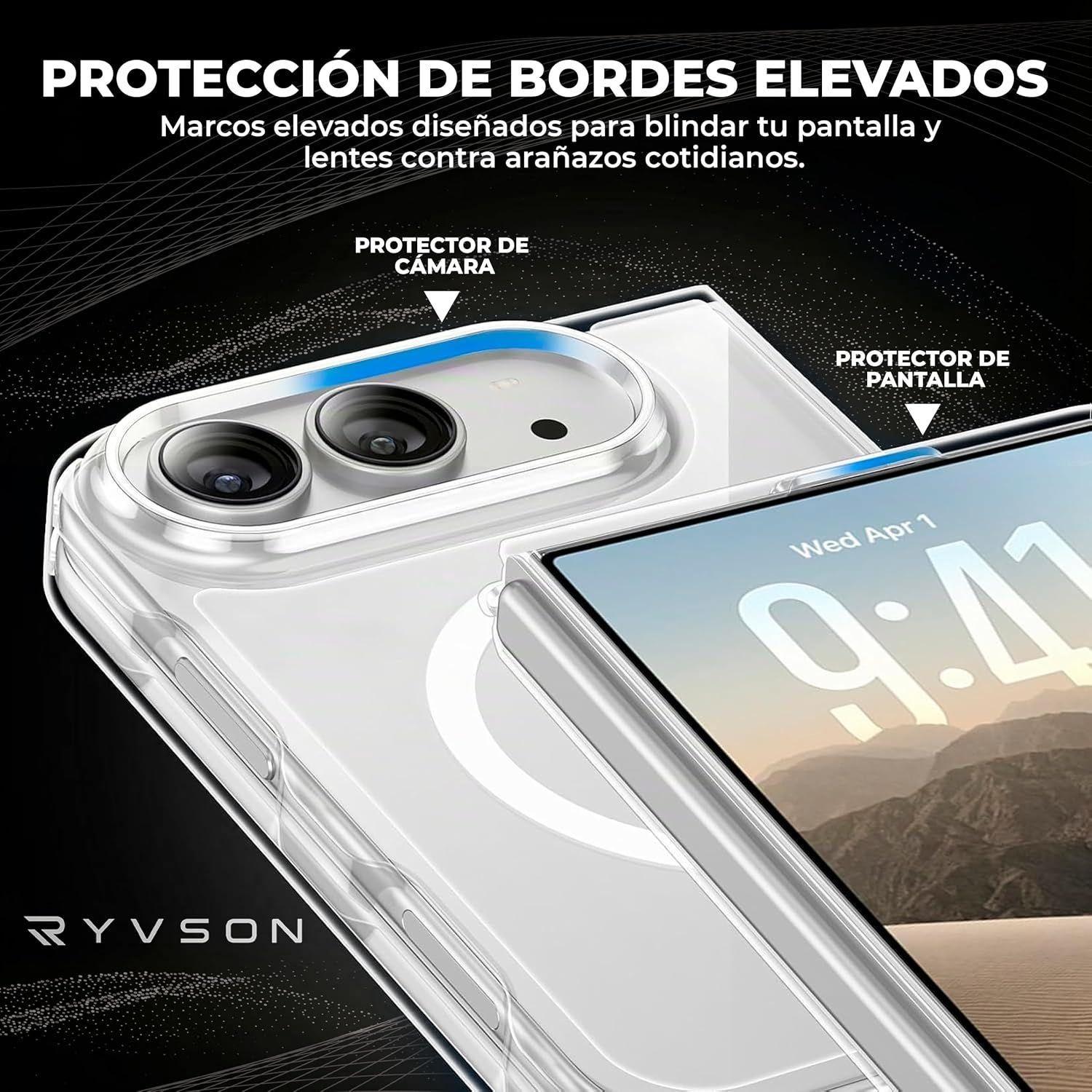 Carcasa Para Iphone Duo Magnetica Transparente Antigolpes-1