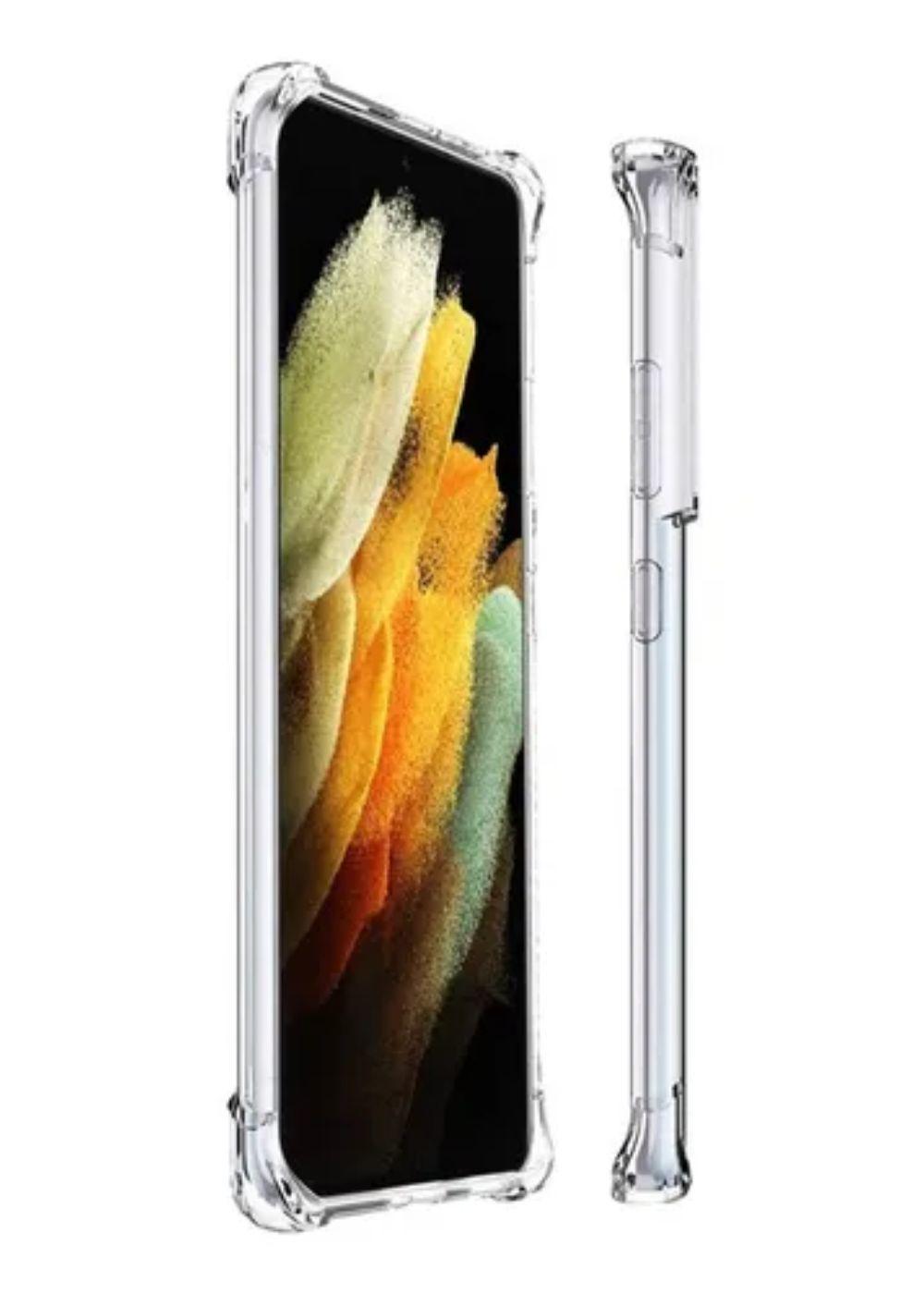 Carcasa Para Samsung S21 Ultra Transparente Antigolpes Slim-4