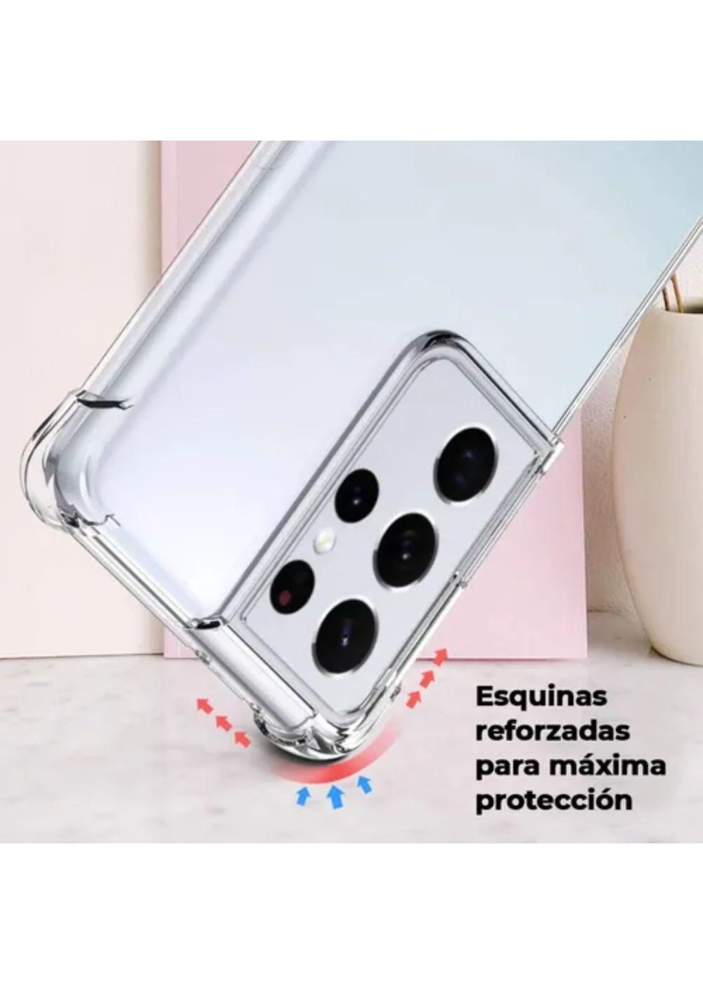 Carcasa Para Samsung S21 Ultra Transparente Antigolpes Slim-5