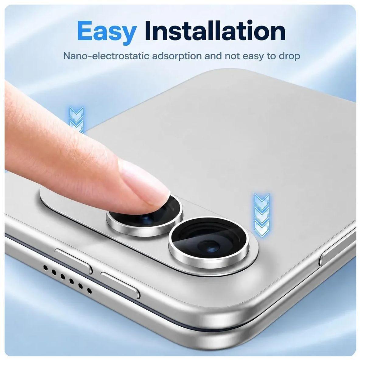 Protector De Camara Para iPhone Duo Full Cover Hd-2