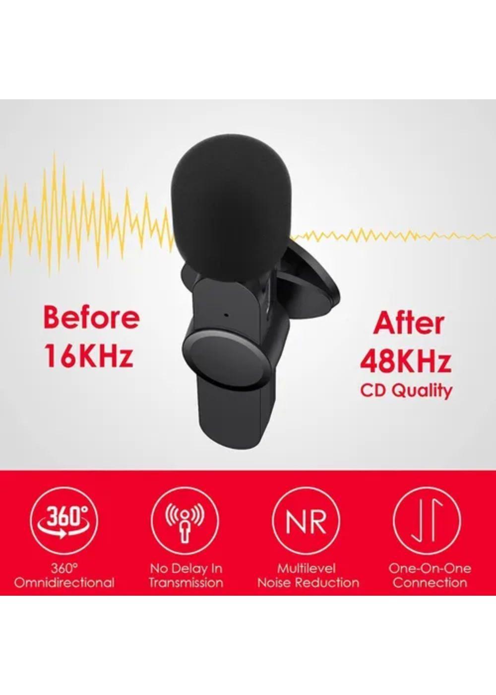 Microfono Inalambrico Para Android Usb-c Plug Play Lavalier-3