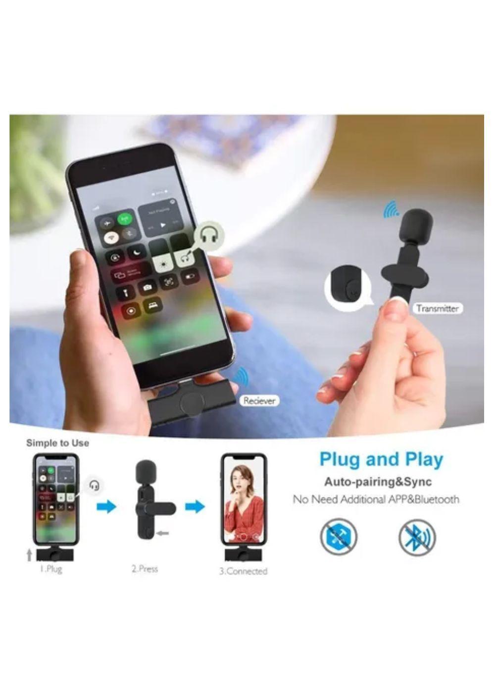 Microfono Inalambrico Para Android Usb-c Plug Play Lavalier-6