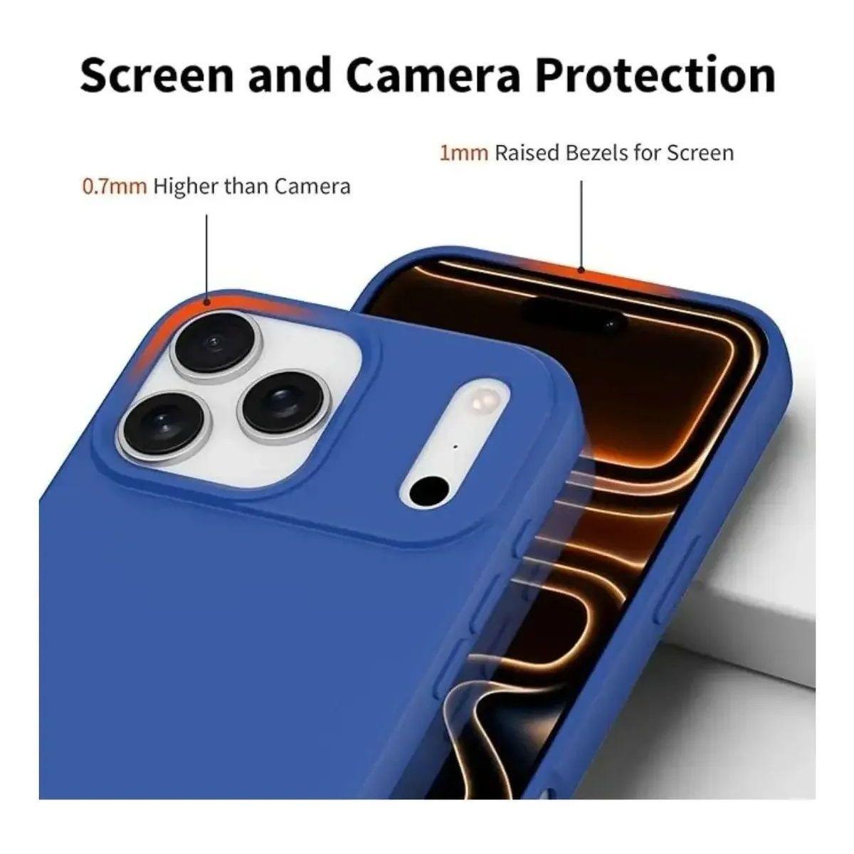 Carcasa Para Iphone 18 Pro Silicona Suave Antigolpe-1