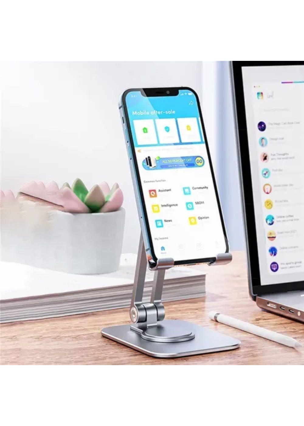 Soporte Telefono Y Tablet Aluminio Plegable Portatil Xundd-2