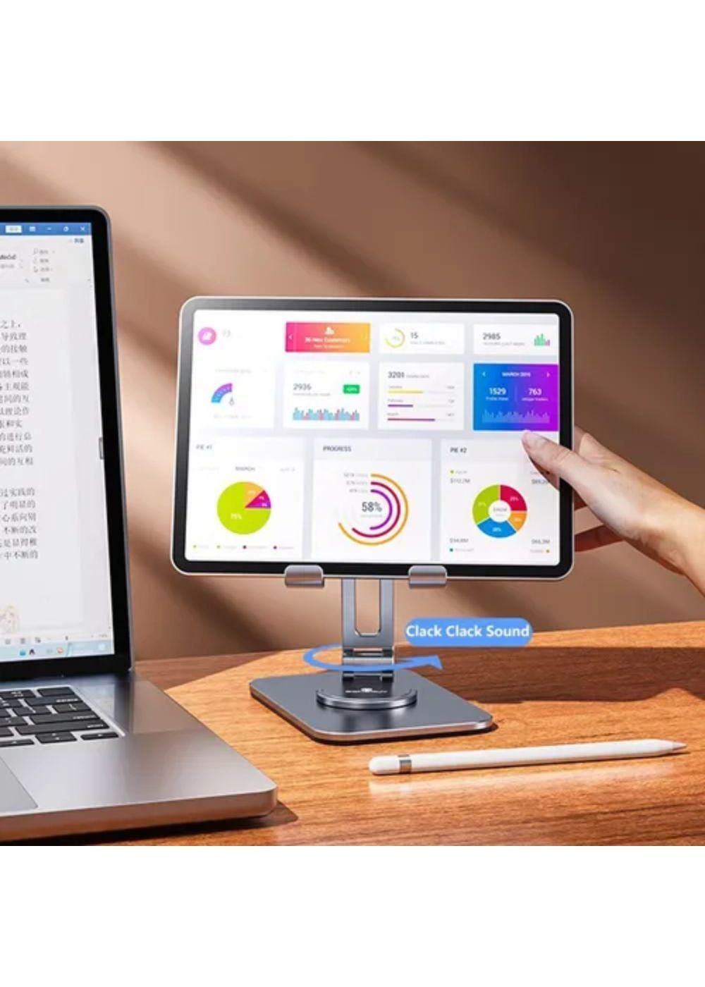 Soporte Telefono Y Tablet Aluminio Plegable Portatil Xundd-4