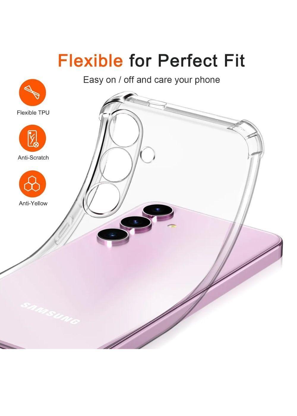 Carcasa Para Samsung S24 5g Antigolpes Transparente-2