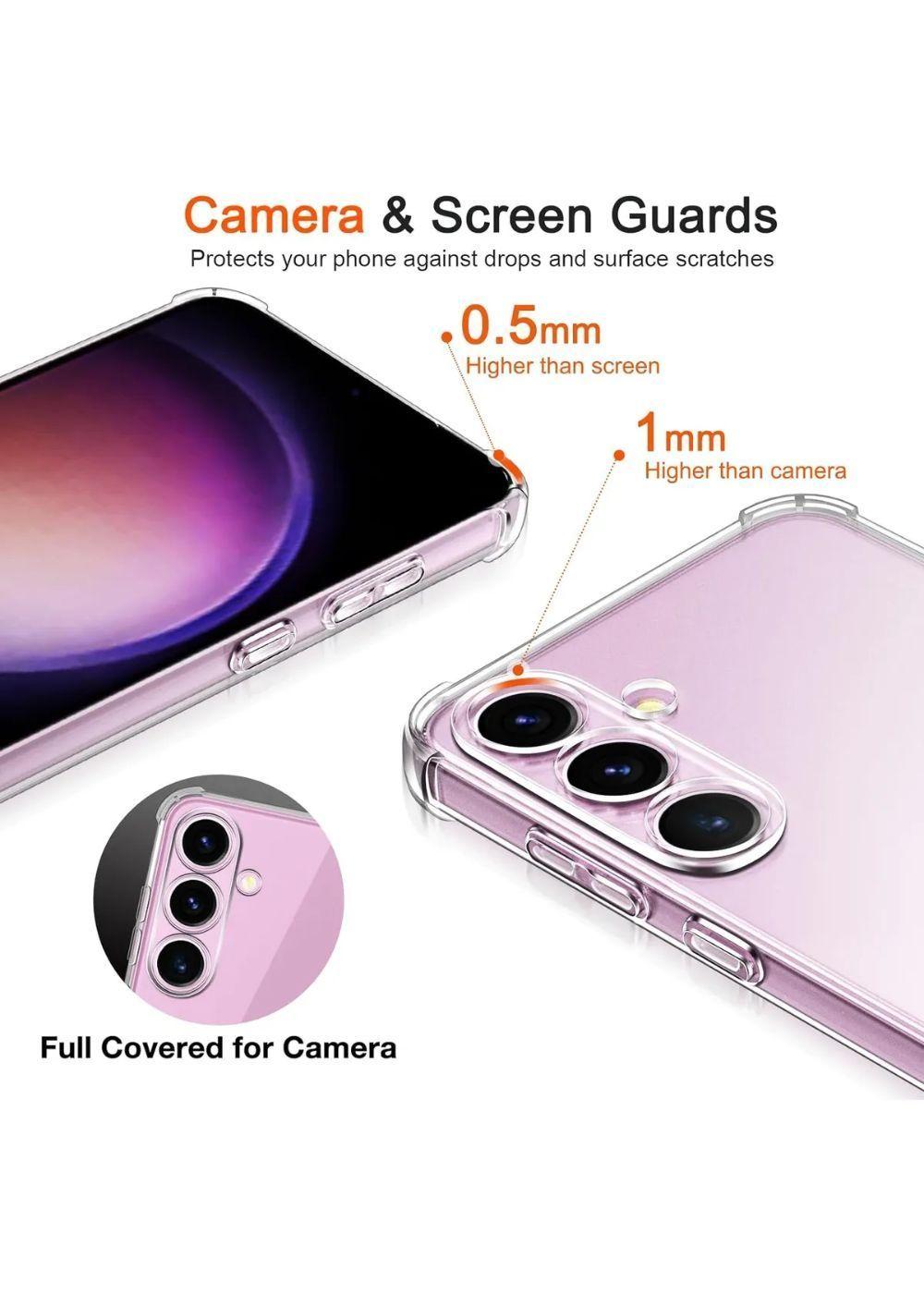 Carcasa Para Samsung S24 5g Antigolpes Transparente-3