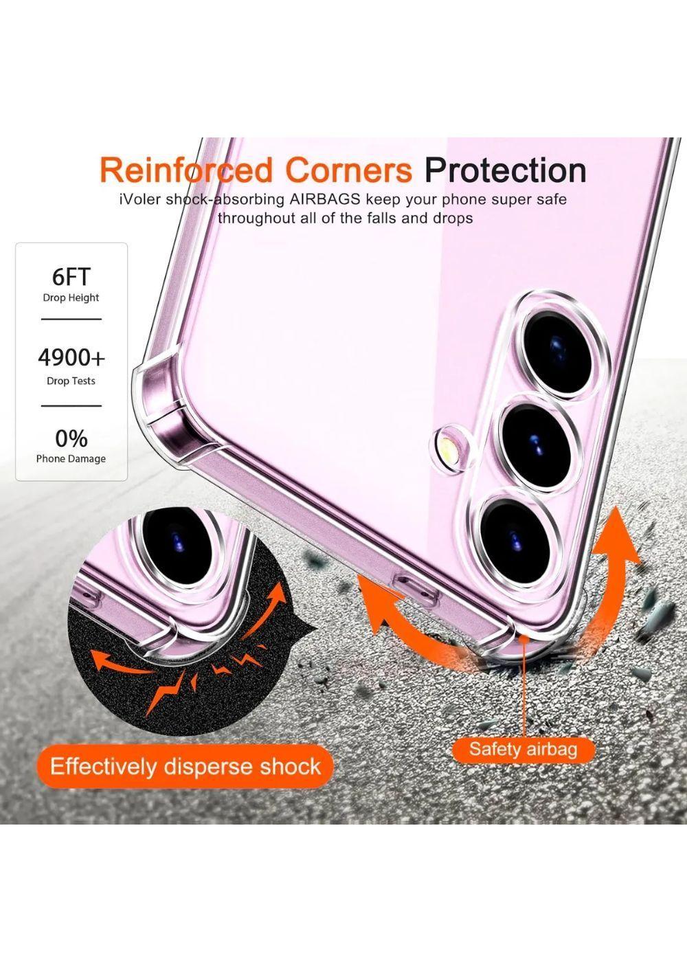 Carcasa Para Samsung S24 5g Antigolpes Transparente-4