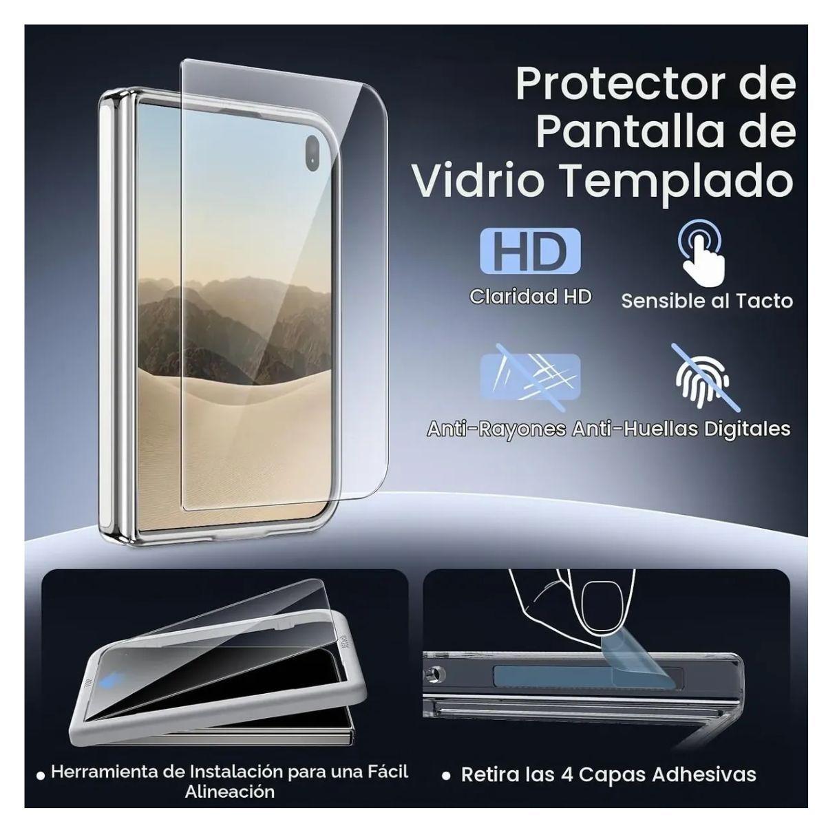 Protector Vidrio Templado Para iPhone Duo Premium 9h-2