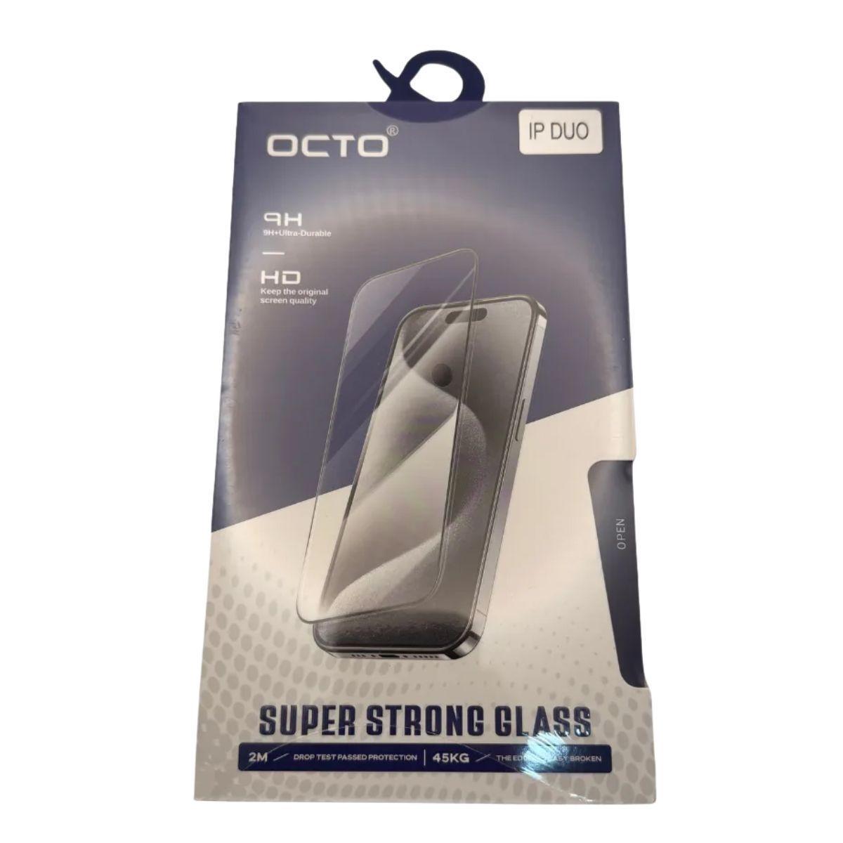 Protector Vidrio Templado Para iPhone Duo Premium 9h-4