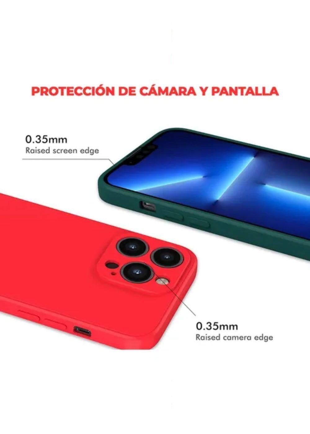 Carcasa Para iPhone 13 Pro Silicona Slim Full Protection-4