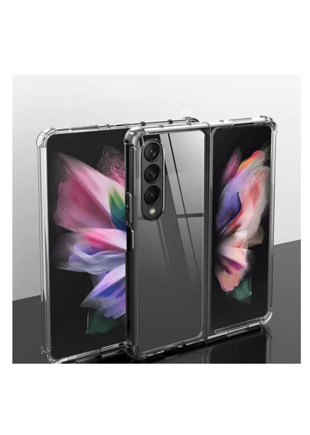 Carcasa Para Samsung Z Fold 4 Antigolpes Reforzada Clear-5