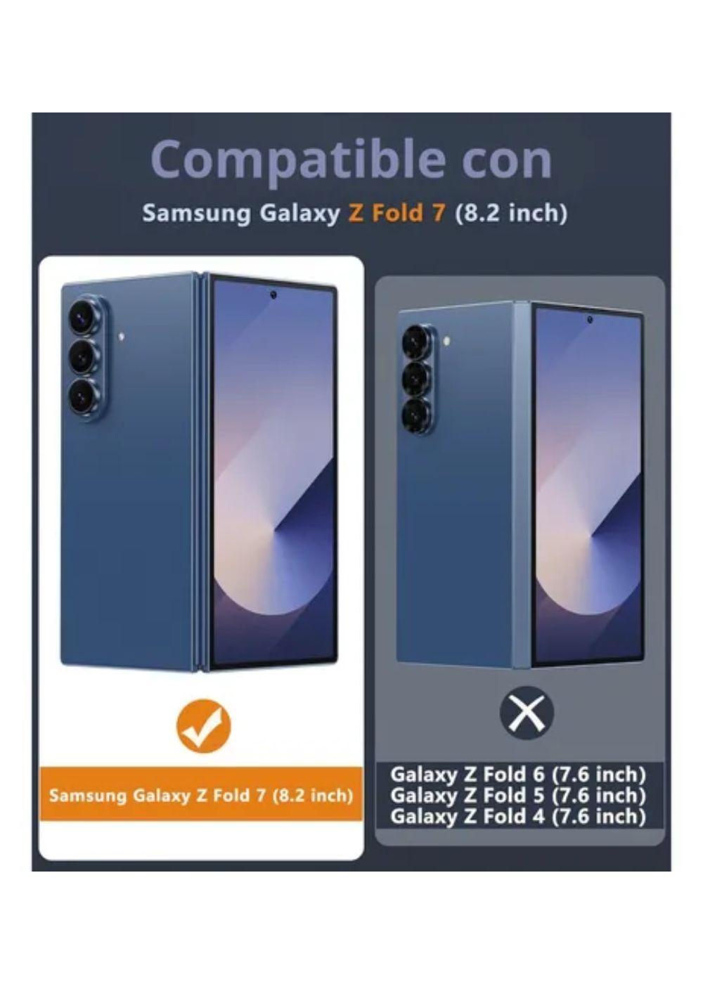 Carcasa Para Samsung Z Fold 7 Militar Grade X Antigolpes-6