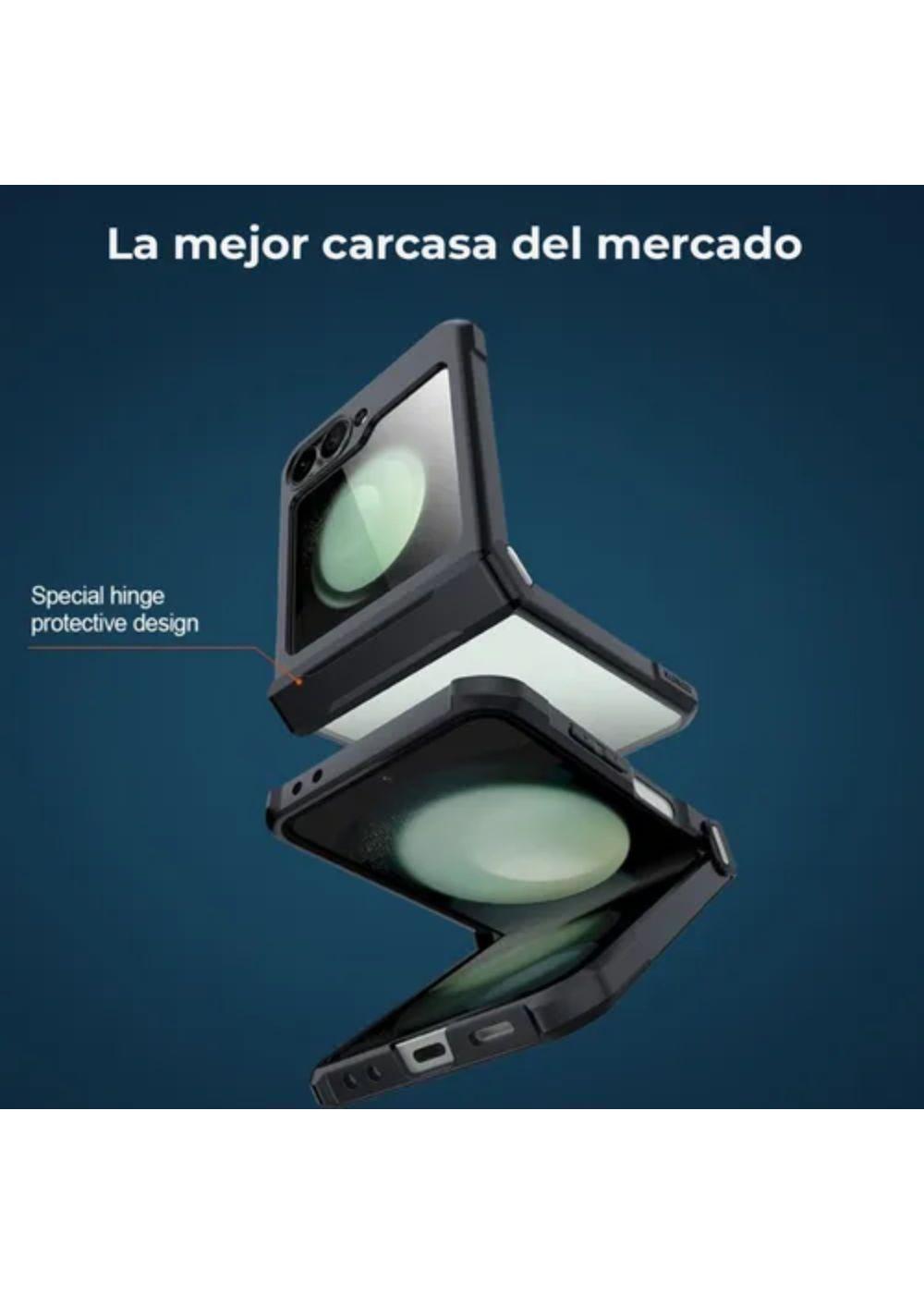 Carcasa Para Samsung Z Flip 7 Militar Grade X Antigolpes-3