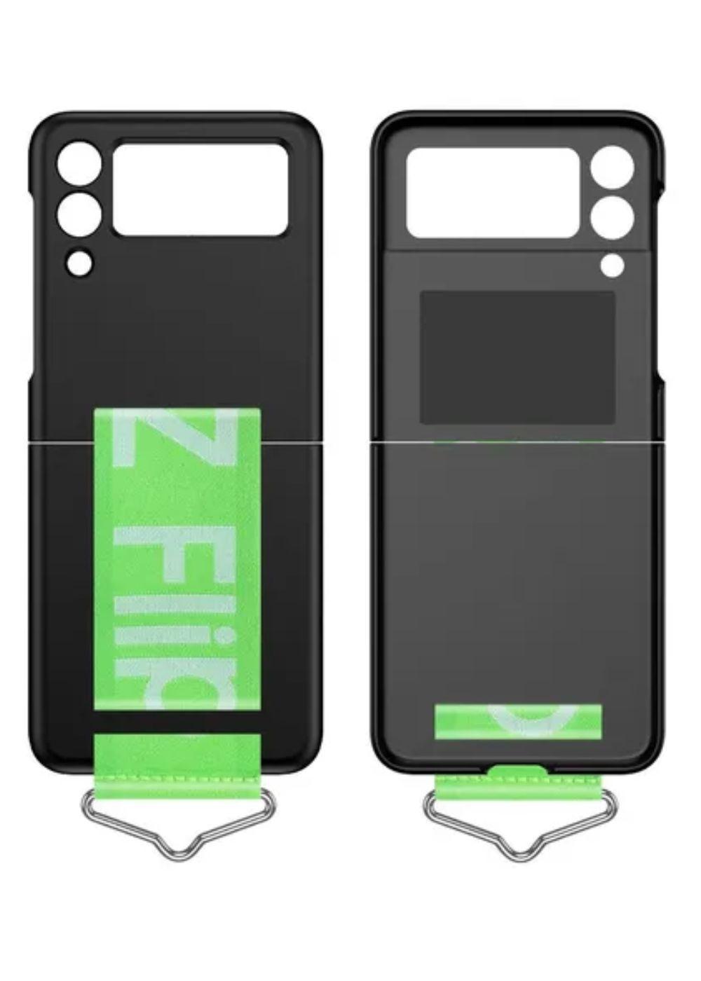 Carcasa Para Samsung Z Flip 4 Con Strap Premium -2