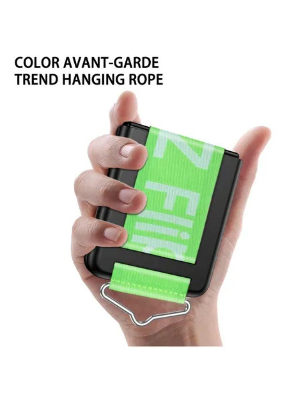 Carcasa Para Samsung Z Flip 4 Con Strap Premium -3