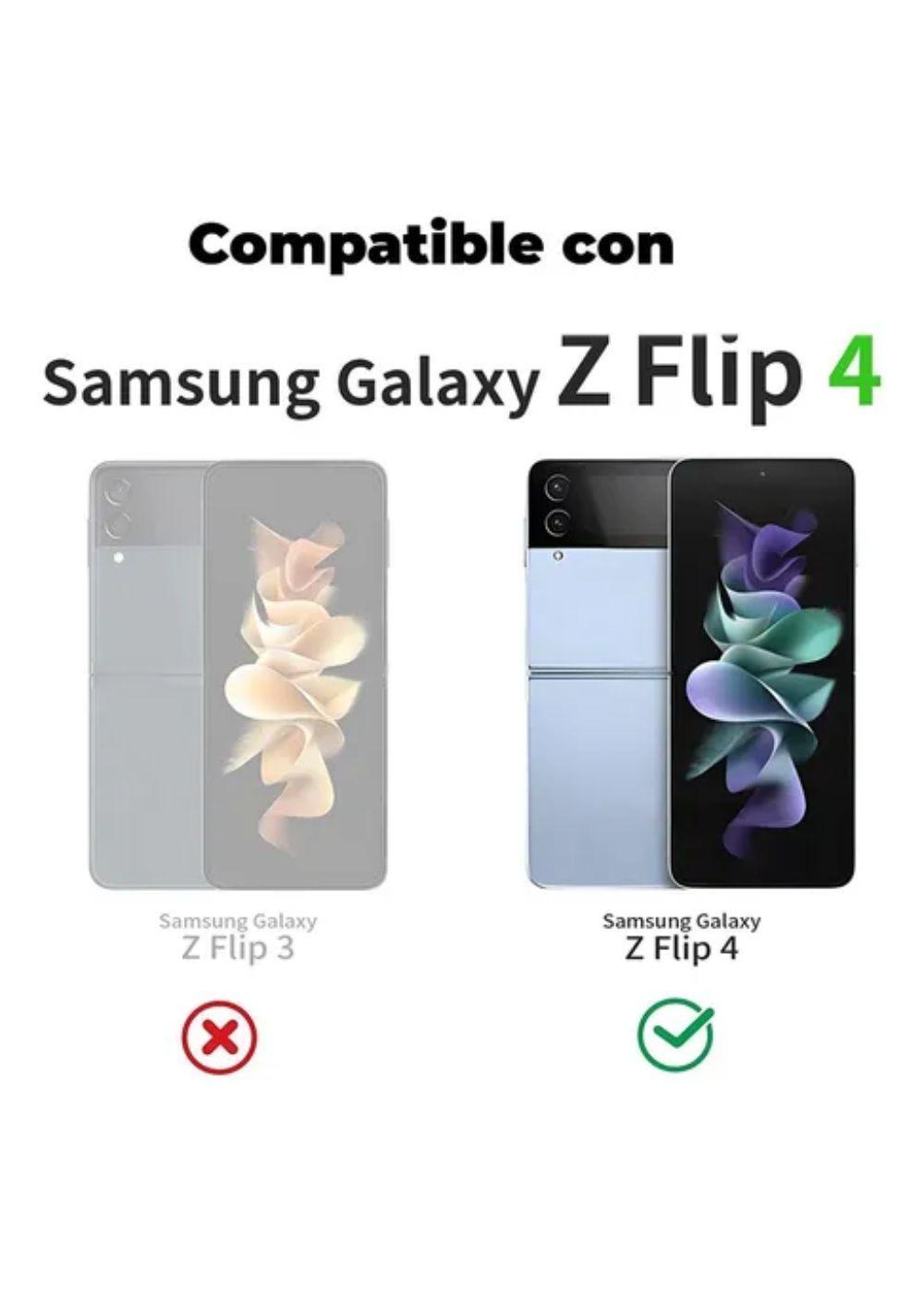 Carcasa Para Samsung Z Flip 4 Antigolpes Acrilico Resistente-2