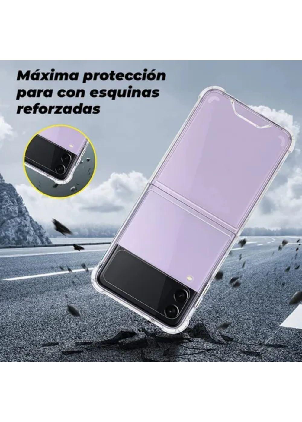 Carcasa Para Samsung Z Flip 4 Antigolpes Acrilico Resistente-7