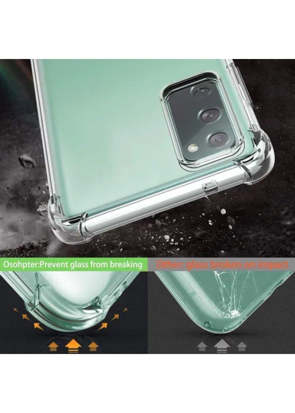 Carcasa Para Samsung S20 Fe Antigolpes Transparente Slim-5