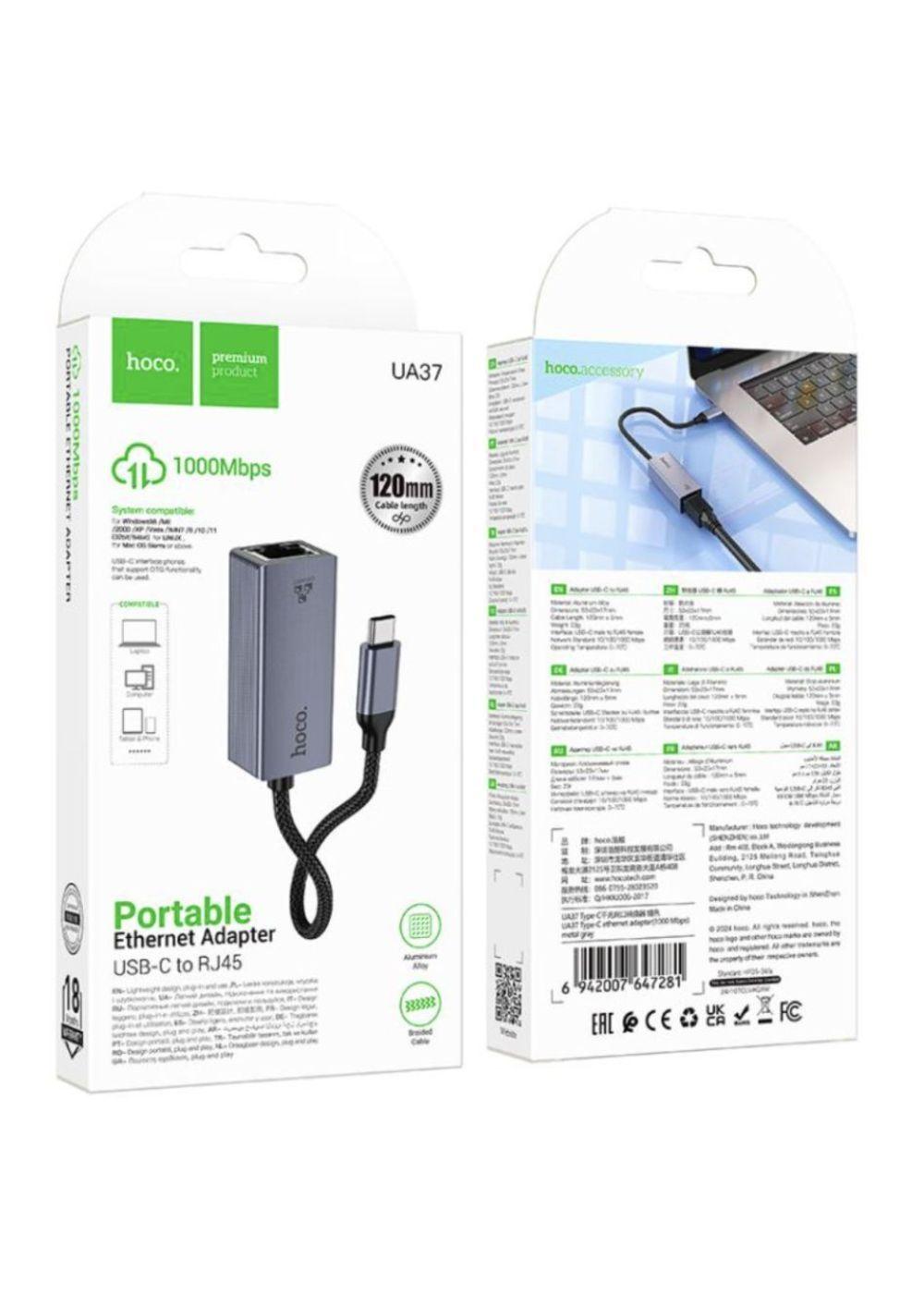 Hub Adaptador Ethernet Usb C A Rj45 Gigabit 1000 Mbs-2